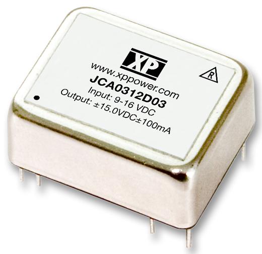 JCA0305S03 CONVERTER, DC/DC, 1O/P, 3W, 3.3V XP POWER