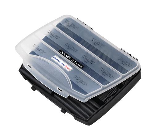 380-03001 HEAT SHRINK KIT, 321BASIC HELLERMANNTYTON