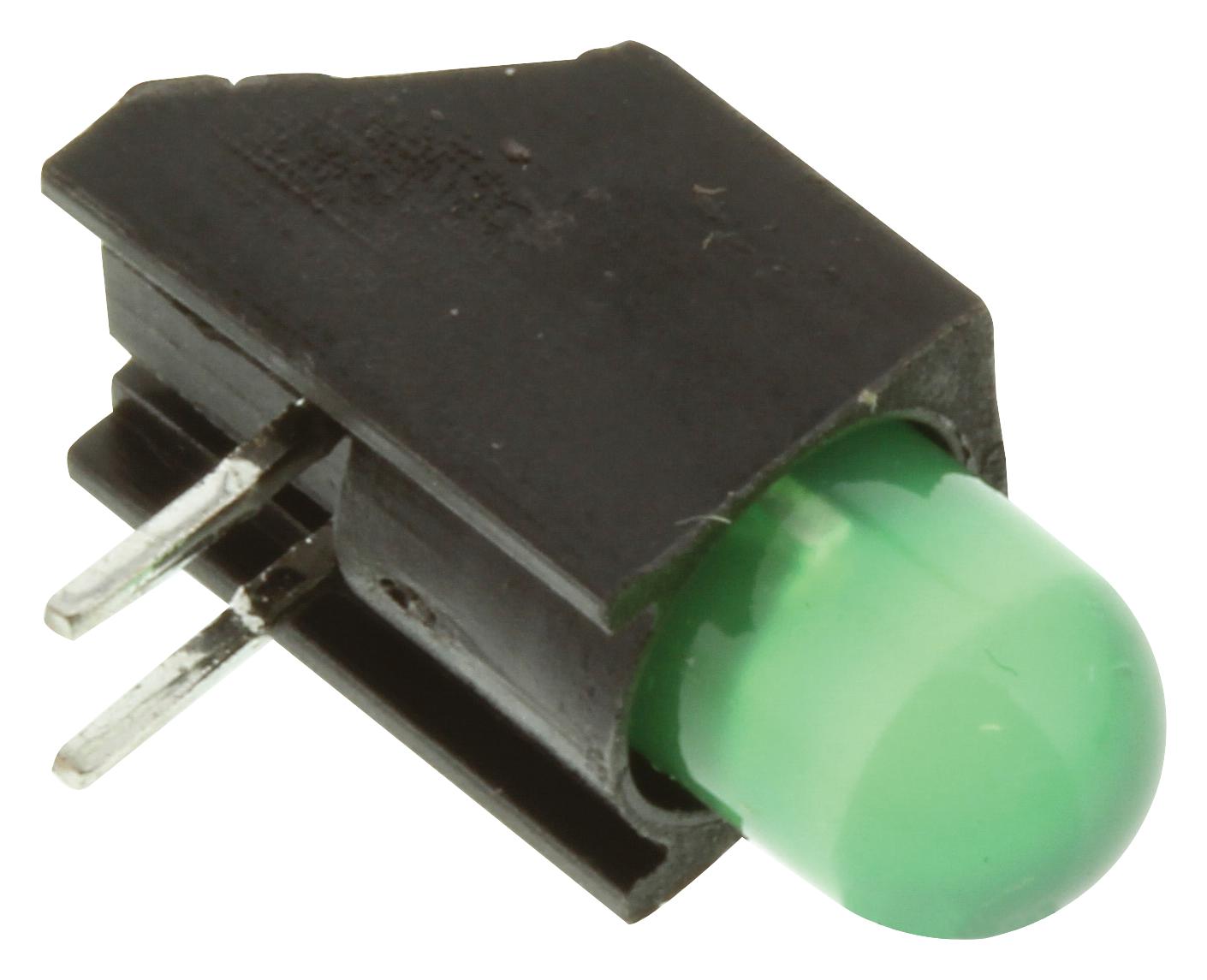 550-2207F LED, PCB, 5MM, HE-GREEN DIALIGHT