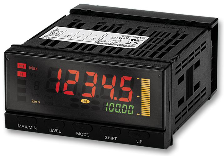 K3HBCNB100240VAC DIGITAL INDICATOR, 5 DIGIT, 240VAC OMRON