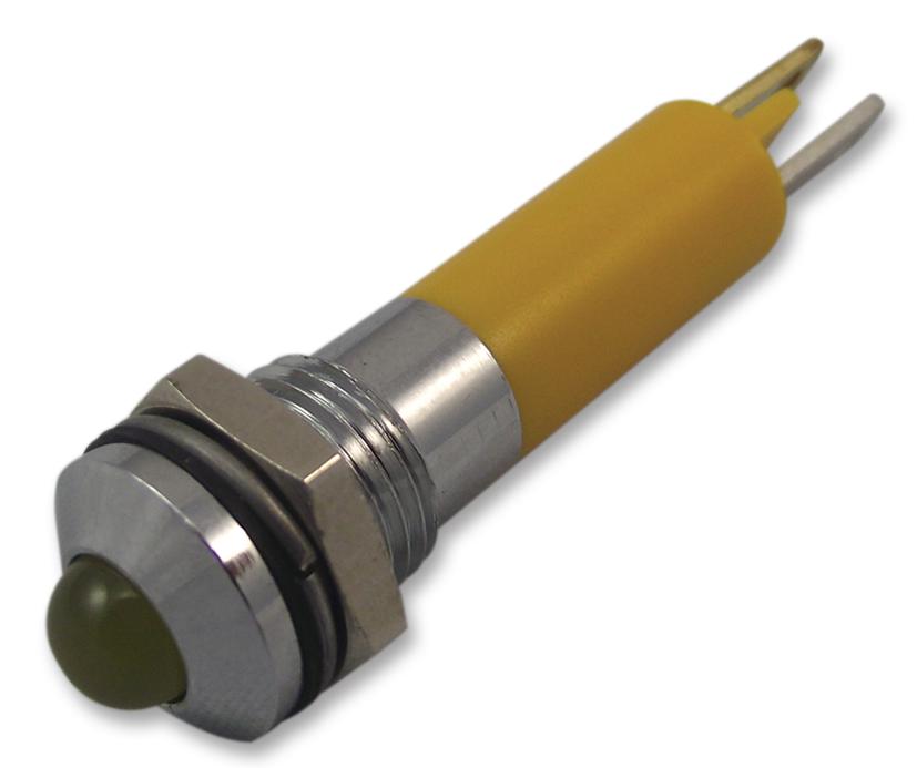 190403Z2 LED INDICATOR, 8MM, 24V, YELLOW CML INNOVATIVE TECHNOLOGIES