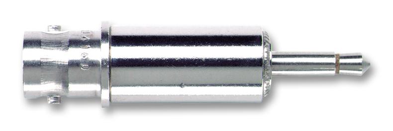 3837 ADAPTOR, BNC F-3.5MM JACK PLUG POMONA