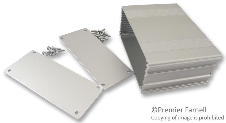 B3-080SI CASE, ALUMINIUM, 109X45X80MM BOX ENCLOSURES