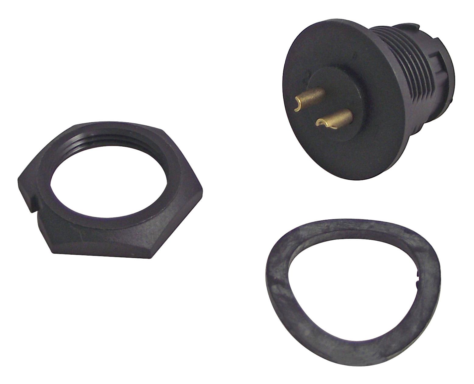 7282-2SG-300 CONNECTOR, PANEL, FEMALE, 2WAY SWITCHCRAFT/CONXALL