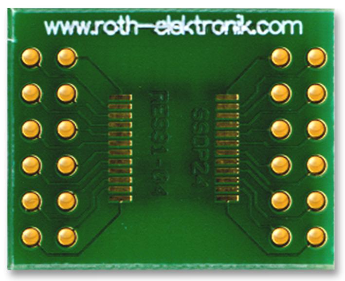 RE931-04 ADAPTOR, SMD, SSOP-24, 0.65MM ROTH ELEKTRONIK