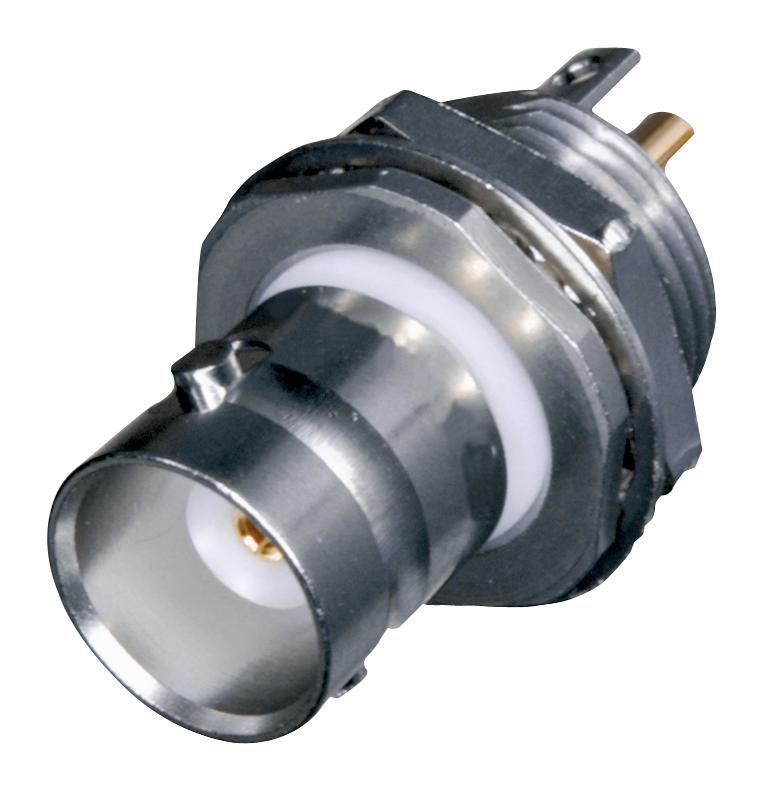 BJ27 RF COAXIAL, BNC, STR JACK, 50OHM TROMPETER - CINCH CONNECTIVITY