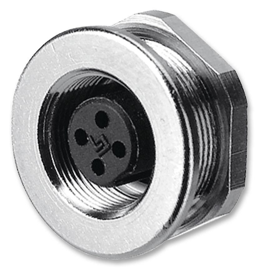 09-0428-00-08 SOCKET, PANEL MOUNT, 8WAY BINDER