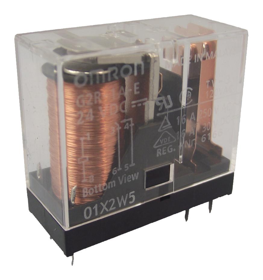 G2R-1A4 DC12 RELAY, SPST-NO, 250VAC, 30VDC, 10A OMRON