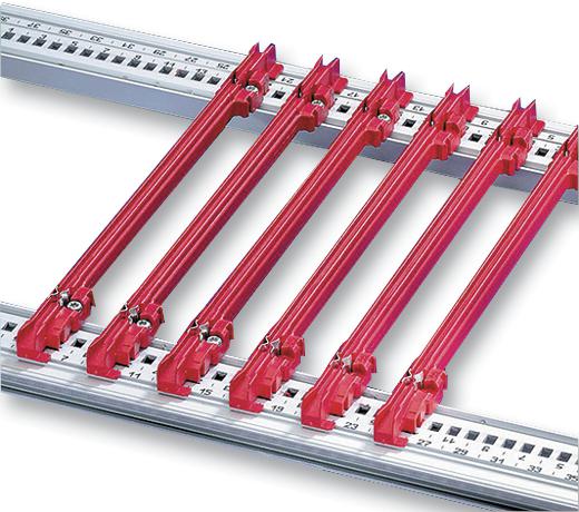 64560-074 GUIDE RAIL, DIN, RED, 160MM, PK10 NVENT SCHROFF