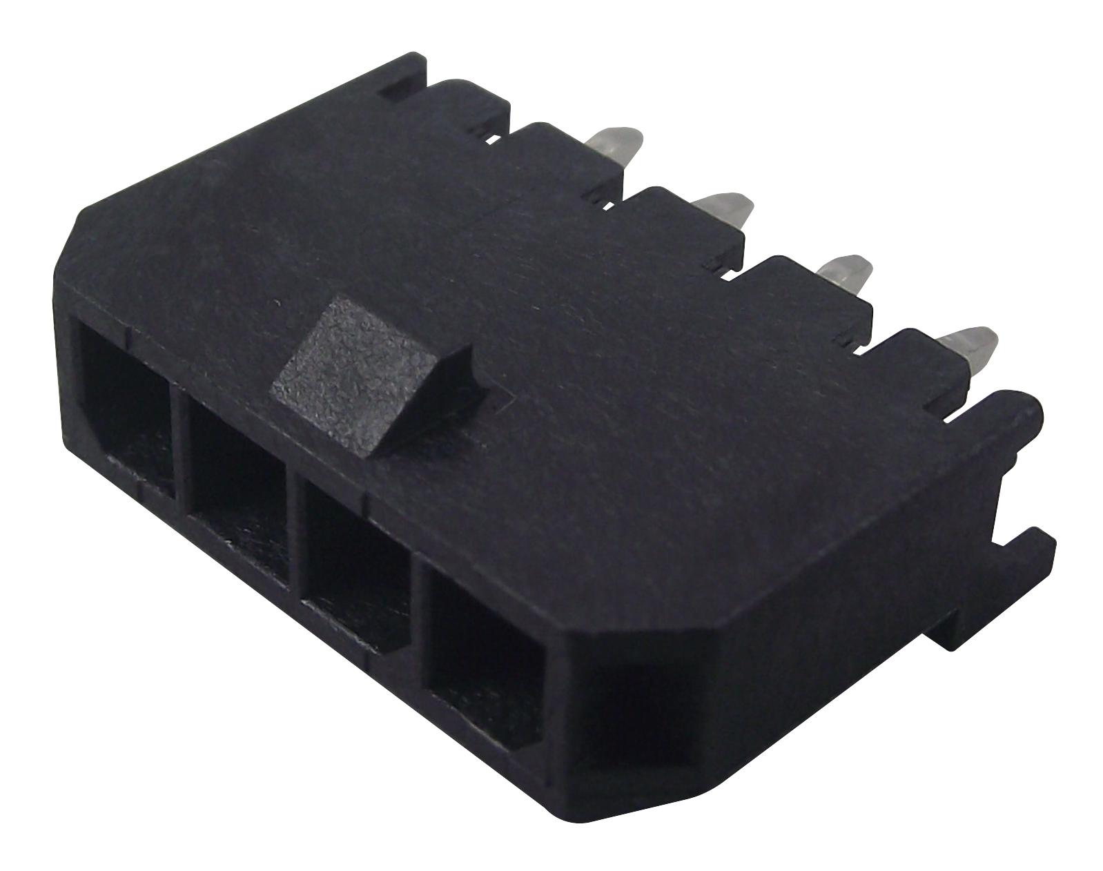 43650-0415 CONNECTOR, HEADER, 4POS, 1ROW, 3MM MOLEX
