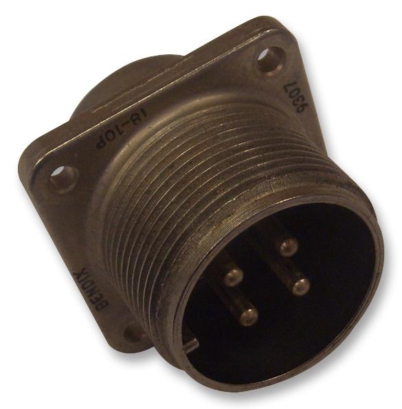 ACC02A14-3P-025 CIRCULAR CONNECTOR, RCPT, 14-3, FLANGE AMPHENOL INDUSTRIAL