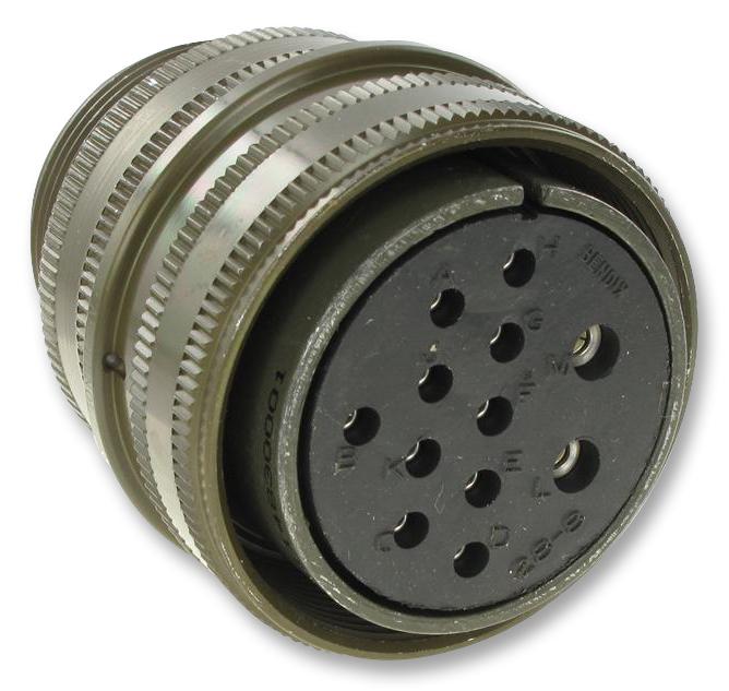 MS3106A22-22SX CONNECTOR, CIRCULAR, SIZE 22, 4WAY AMPHENOL