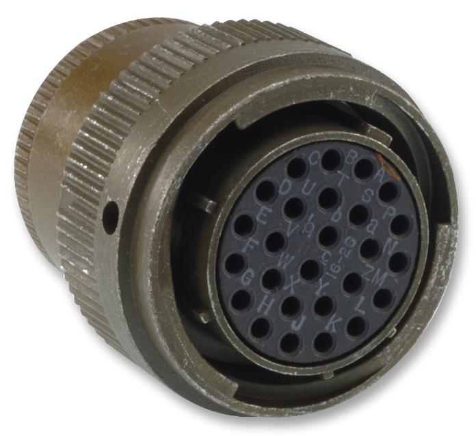 KPSE06F16-26PY CONNECTOR, CIRCULAR, SIZE 16, 26WAY ITT CANNON