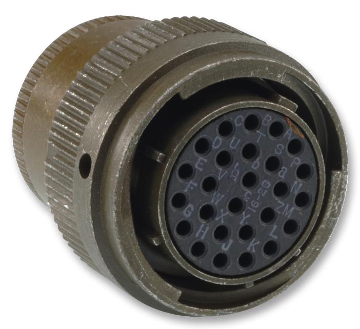 KPT06US14-12S CONNECTOR, CIRC, 14-12, 12WAY, SIZE 14 ITT CANNON