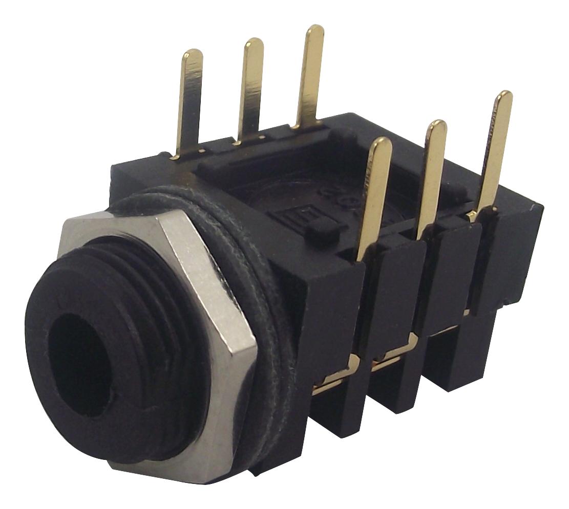 4802.2330 SOCKET, 3.5MM JACK, PCB, 3POLE SCHURTER