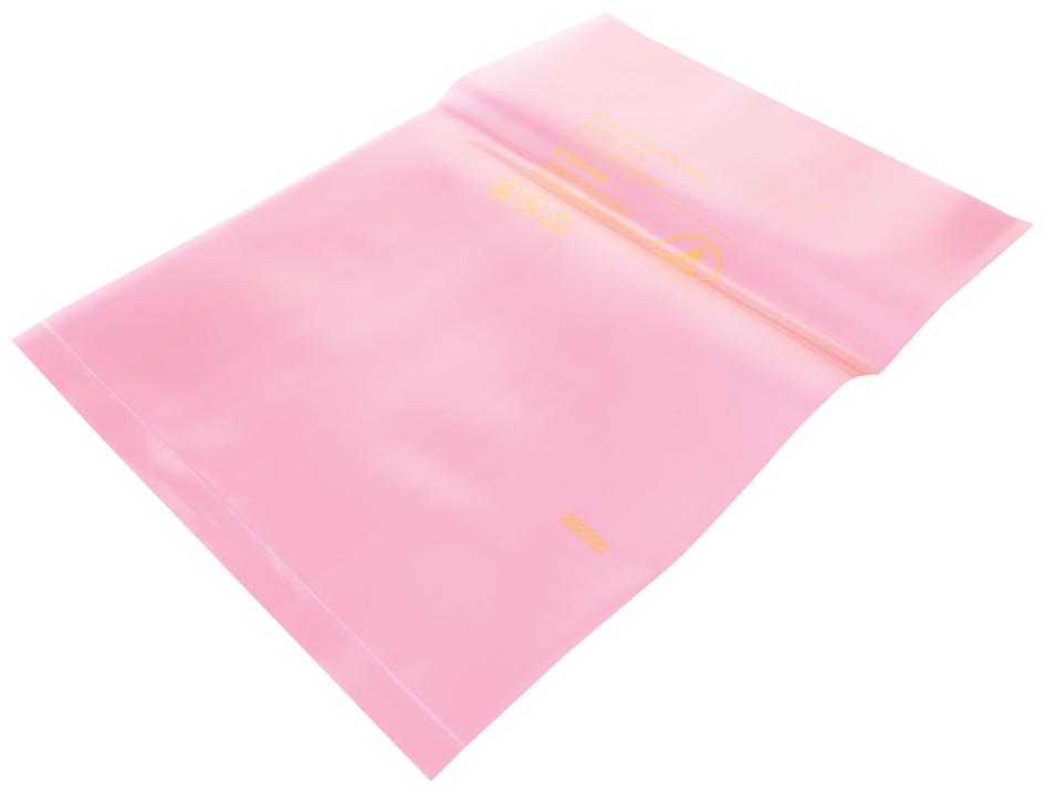 001-0017 PINK ANTISTATIC BAG, 203.2MM X 304.8MM MULTICOMP