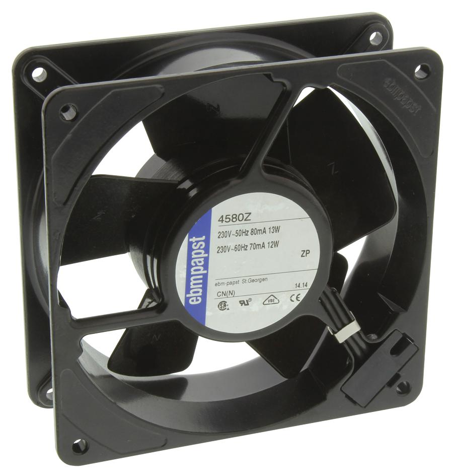 4656ZW AXIAL FAN, 119X38MM, 94.1CFM, 40DBA EBM-PAPST
