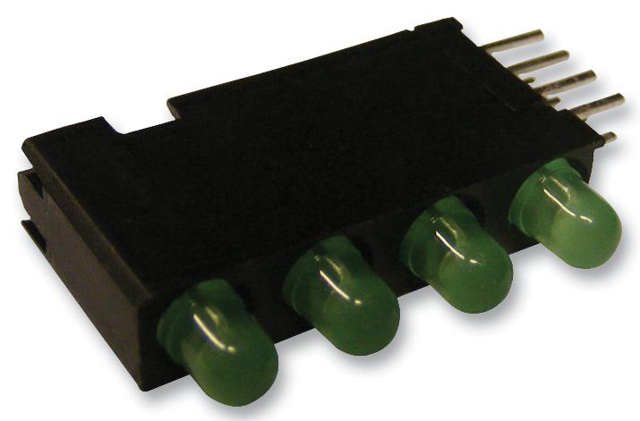 568-0102-222F LED, PCB, 3MM, G-G-G-G DIALIGHT