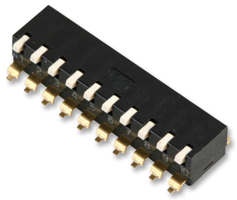 MCEPM-10 SWITCH, DIL, PIANO, SMD, 10WAY MULTICOMP PRO