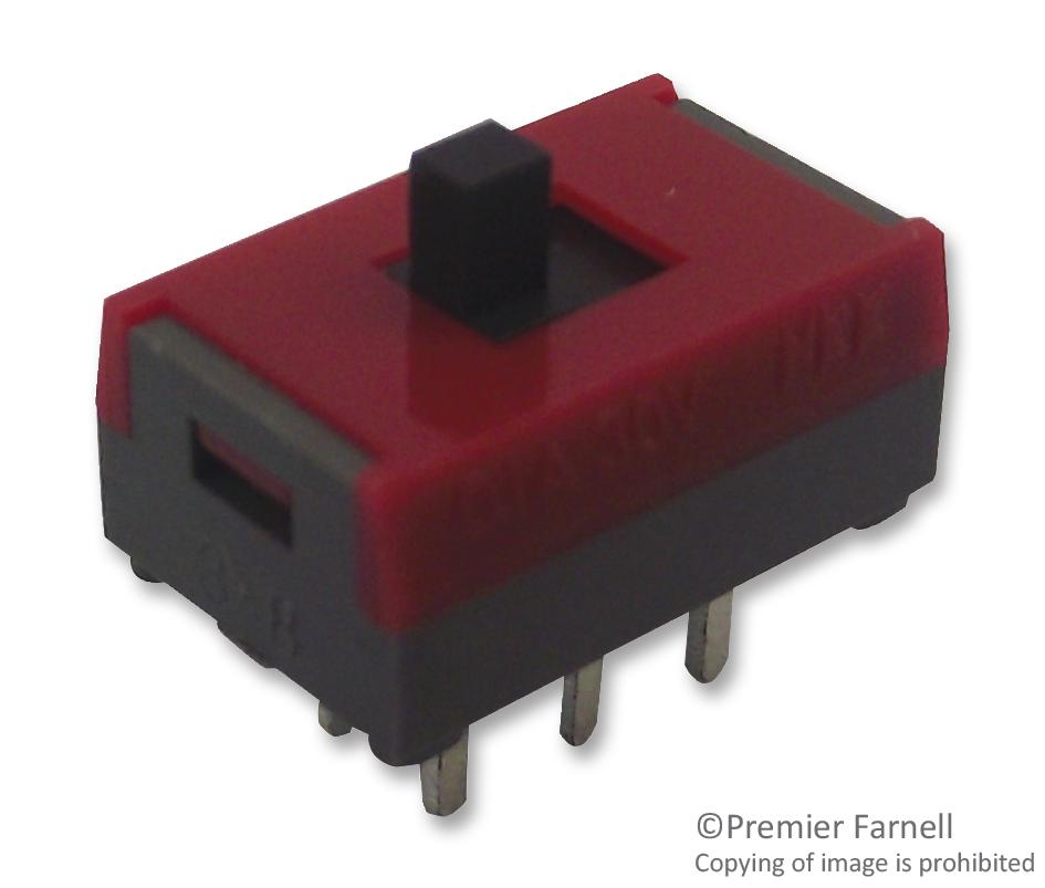 SS22SDP2 SLIDE SWITCH, DPDT, ON-NONE-ON NKK SWITCHES