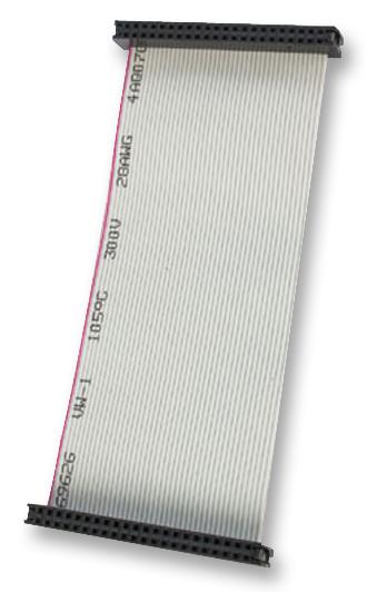 3016 LEAD, 44WAY 2MM PITCH, IDC SKT-SKT VIDEK