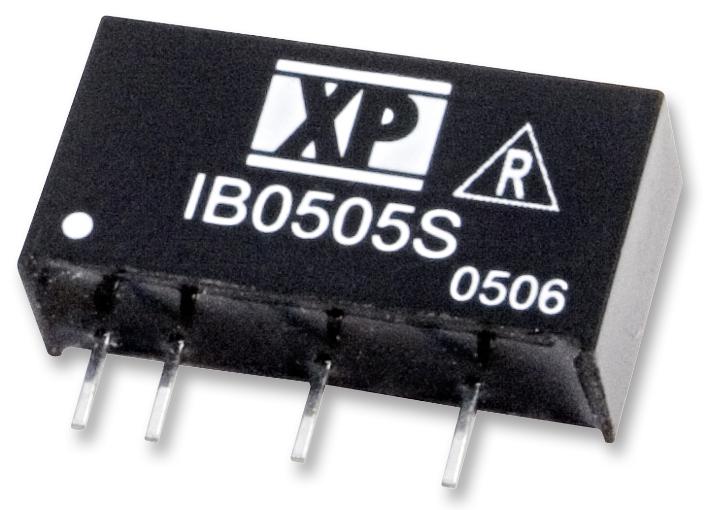 IB0505S CONVERTER, DC TO DC, 5V, 1W, SIP XP POWER