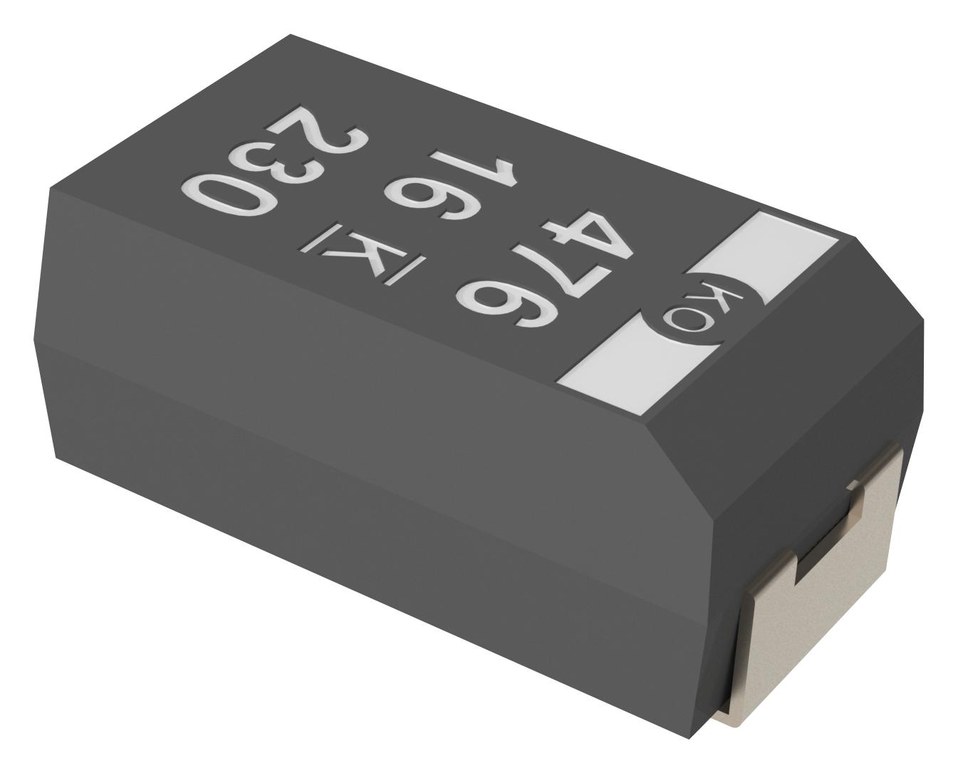 T520B227M006ATE045 CAP, 220UF, 6.3V, TANT, POLYMER, B KEMET