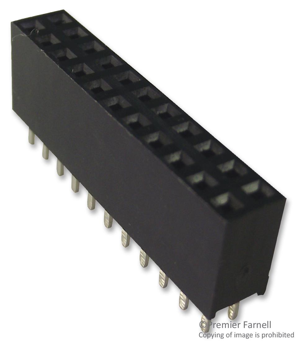 2200SB-50G-A1 SOCKET, PCB, 2 ROW, VERT, 50WAY MULTICOMP PRO