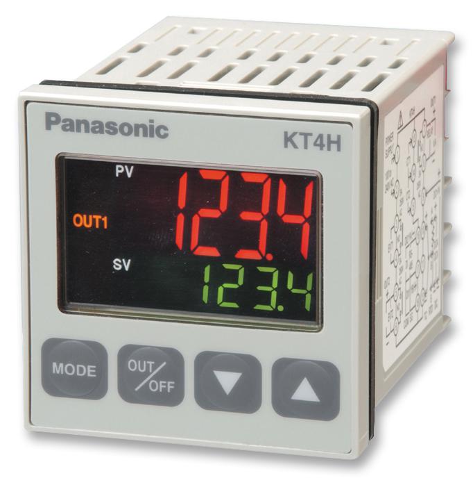 AKT4H1111002 TEMPERATURE CTRL, RELAY OUTPUT, 250VAC PANASONIC