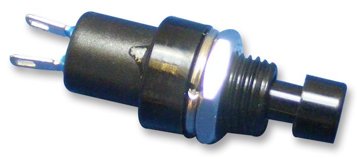 R13-509A-05-BB SWITCH, SPST-NO, MOM, BLACK, 3A MULTICOMP PRO