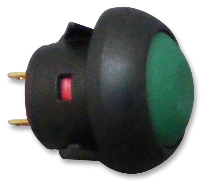 MCPAS6B1M1CE6 SWITCH, PUSH BUTTON, SPST, IP67, GREEN MULTICOMP PRO