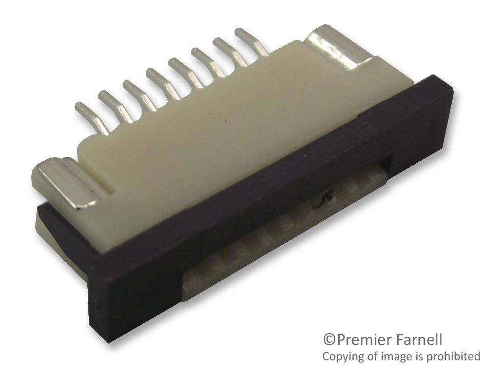 68610814122 FFC, 1MM, R/A, TOP, ZIIF, 8WAY WURTH ELEKTRONIK