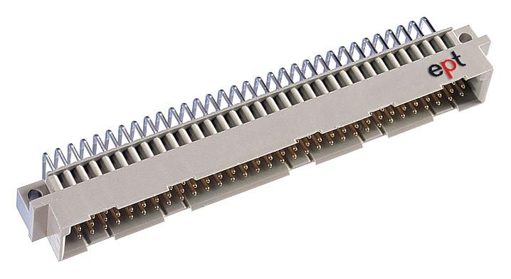 103-40064 MALE, SOLDER, TY C, CL2, R/A, 96WAY, 3MM EPT