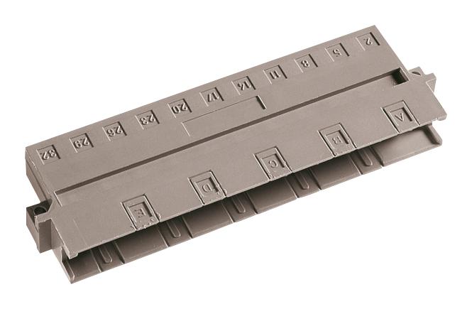 113-40010 MALE, SOLDER, TYPE H, CL2, R/A, 11WAY EPT