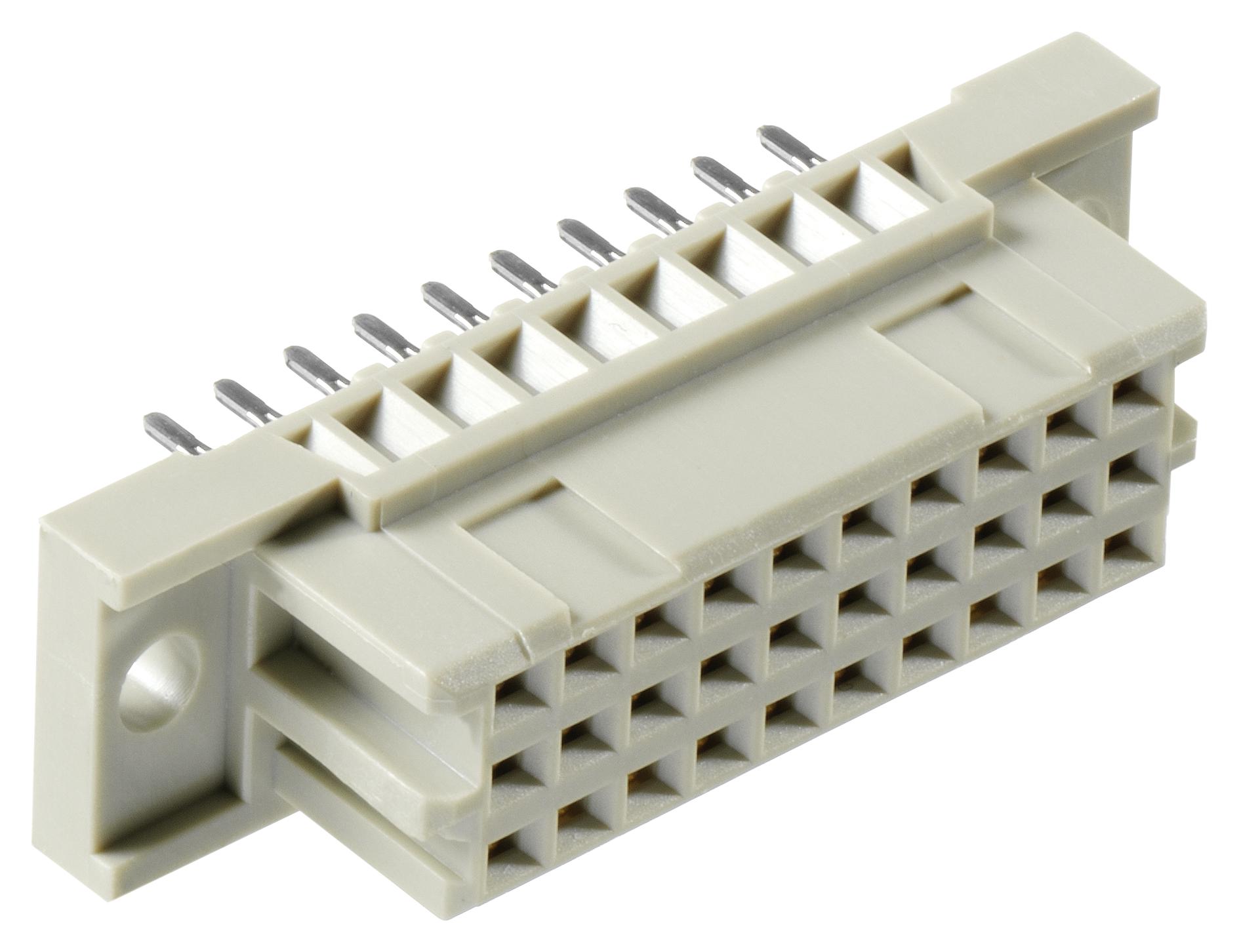 304-80064-01 CONNECTOR, DIN 41612, RCPT, 30P, 3ROW EPT