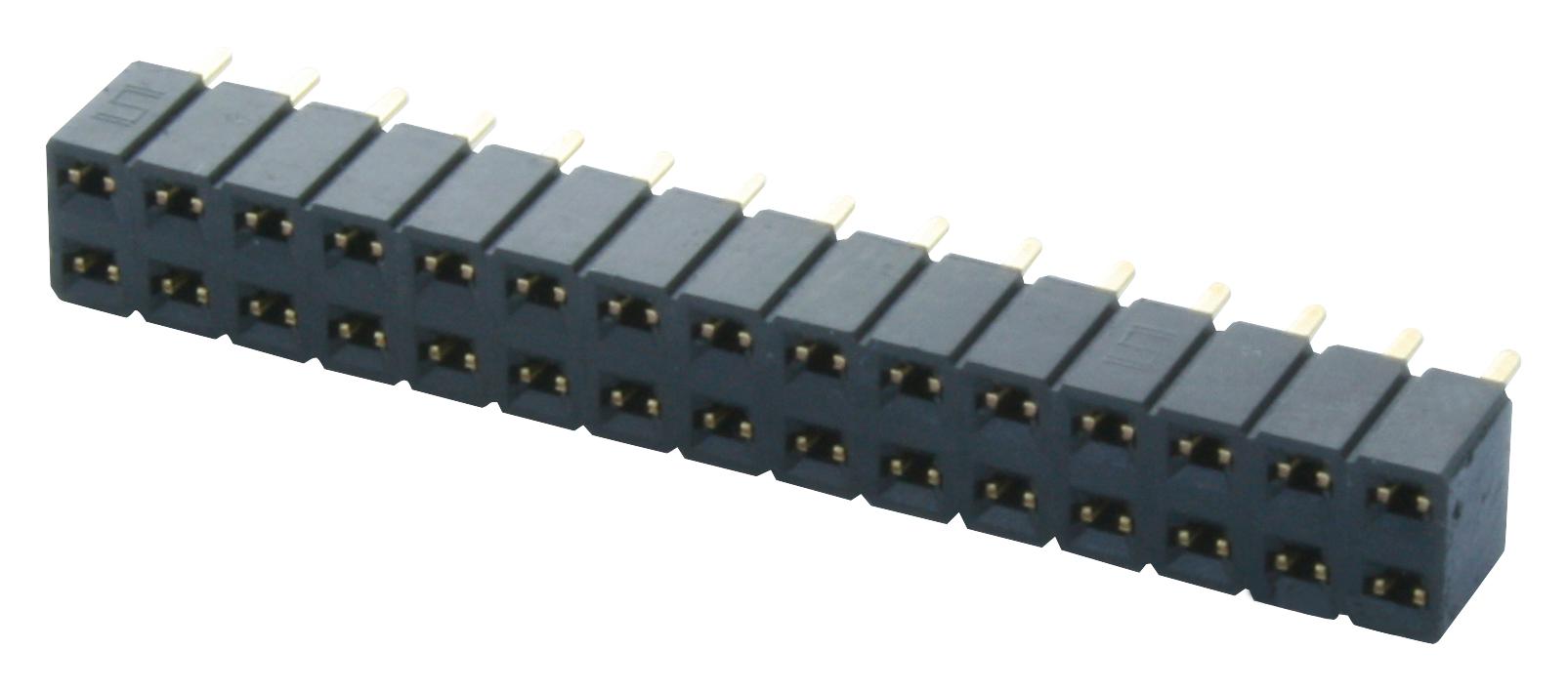 SLW-115-01-G-D RECEPTACLE, 2.54MM, DUAL, 30WAY SAMTEC