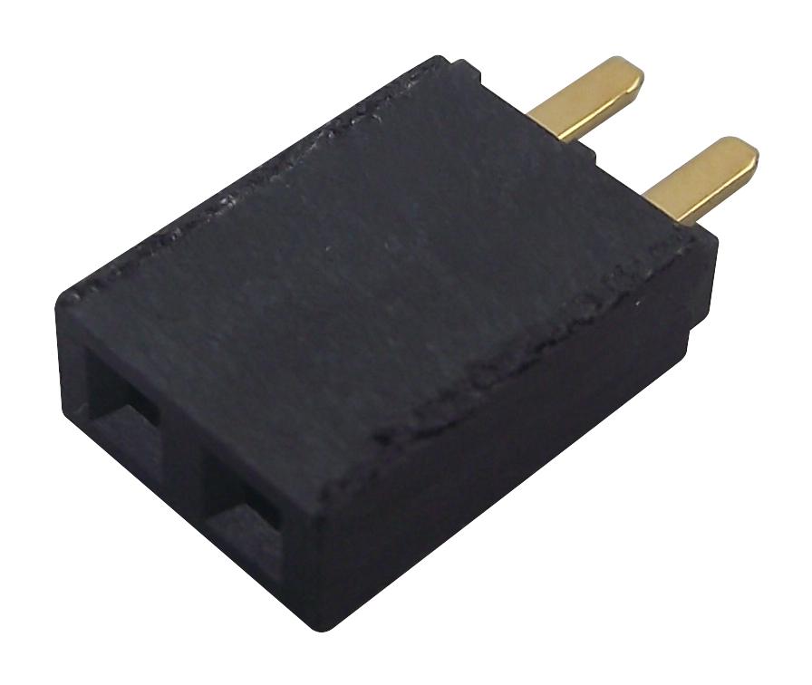 SSW-102-01-G-S RECEPTACLE, 2.54MM, SINGLE, 2WAY SAMTEC