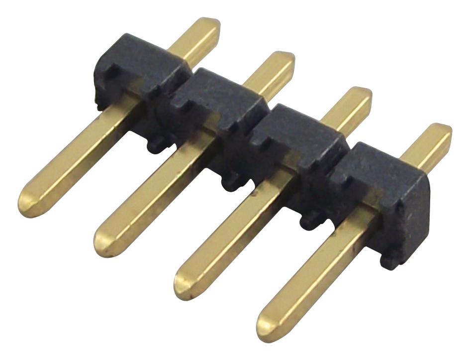 TLW-104-05-G-S HEADER, 2.54MM, SINGLE, 4WAY SAMTEC