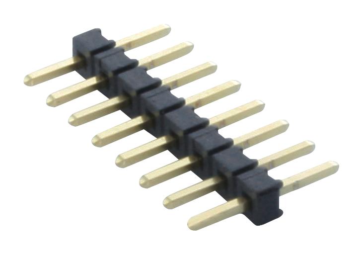 TMM-108-01-G-S HEADER, 2MM, SINGLE THRU HOLE, 8WAY SAMTEC