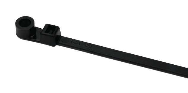 113-01810 CABLE TIE, BLACK, 100MM, PK100 HELLERMANNTYTON