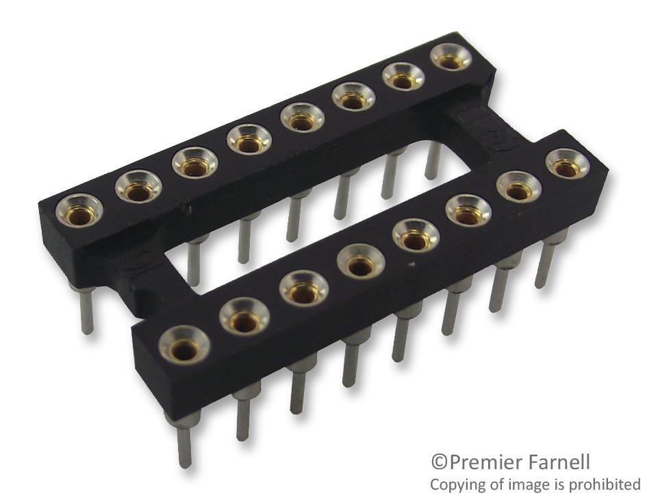 16-3518-10 SOCKET, DIP, 16WAY ARIES