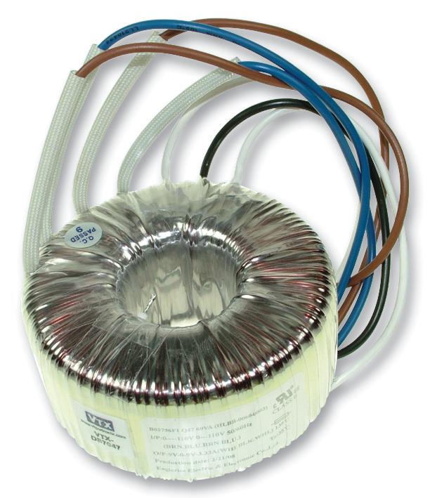 VTX-146-080-109 TRANSFORMER, 80VA, 2 X 9V MULTICOMP PRO