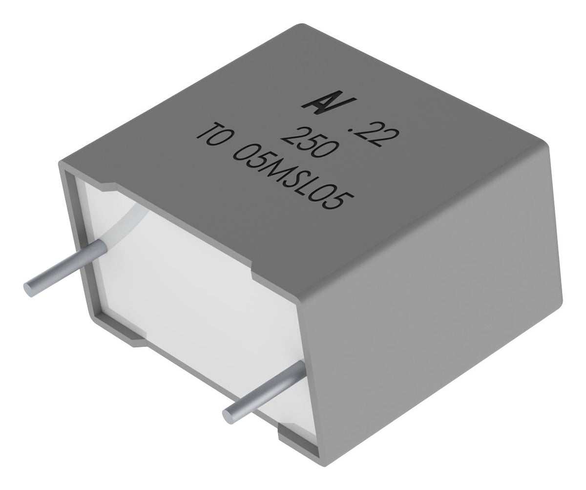 R60MF2470506AK CAP, 0.047µF, 400V, 10%, PET, RADIAL KEMET