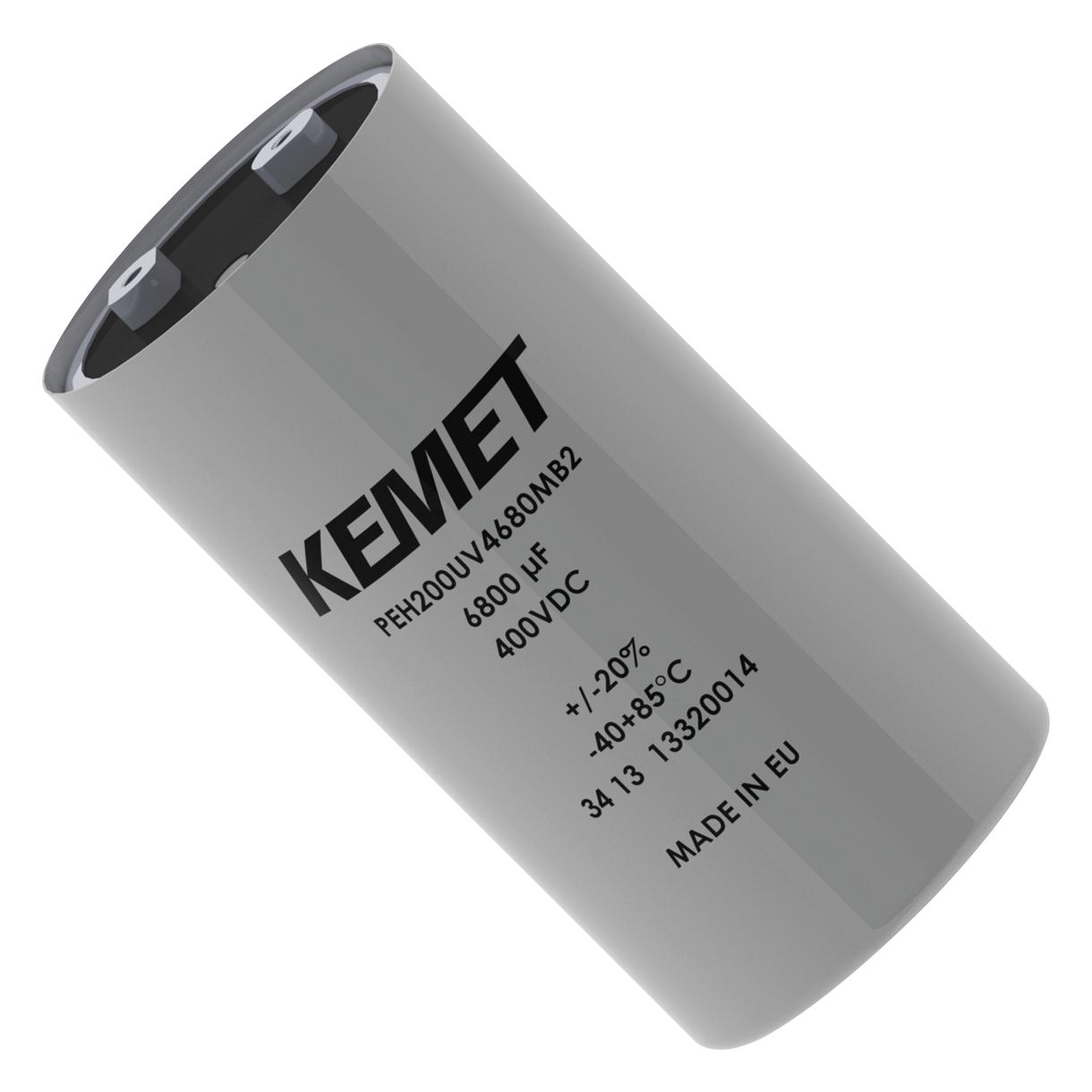 PEH200MO5470MU2 CAP, 47000µF, 63V, ALU ELEC, SCREW KEMET