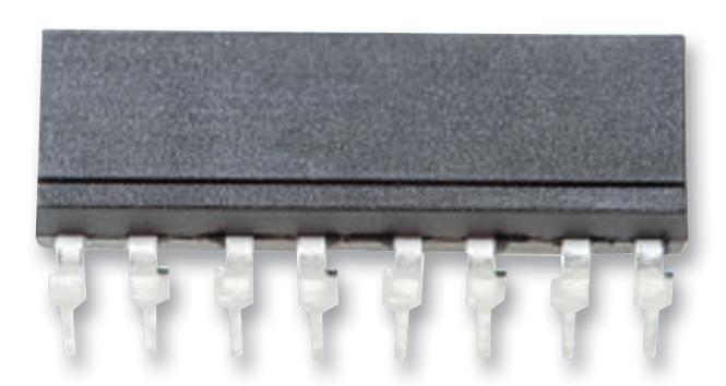 TIL193 OPTOCOUPLER, DIP-16, QUAD, TR. O/P ISOCOM