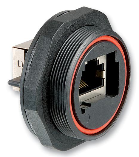 PX0839/90 CONNECTOR, CAT5E COUPLER, HORZ BULGIN LIMITED