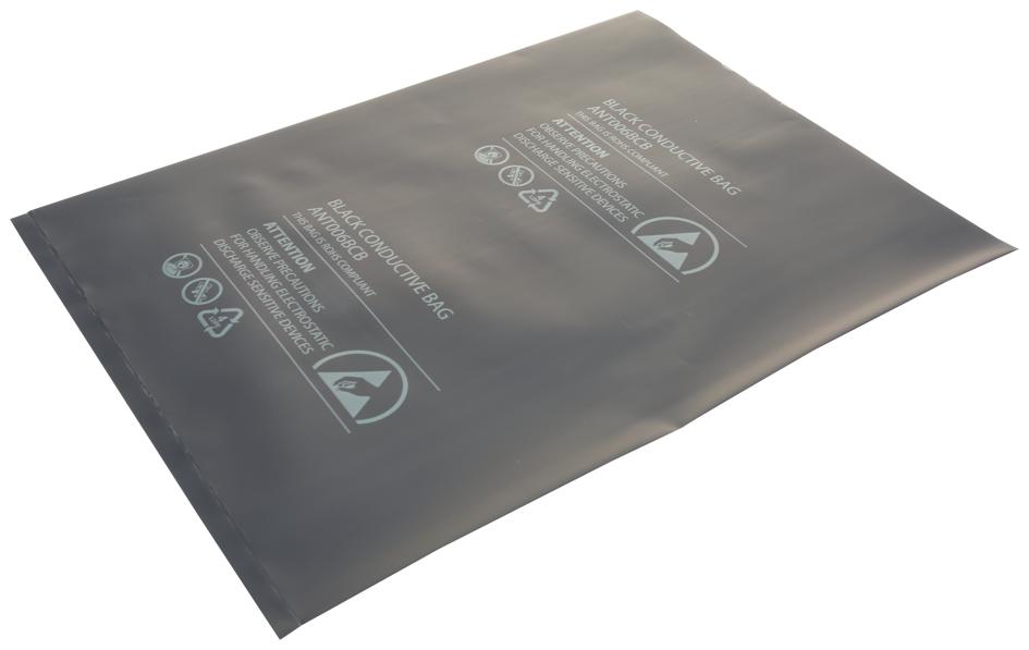 006-0002F CONDUCTIVE BAG, 101.6MM X 101.6MM, PK100 MULTICOMP