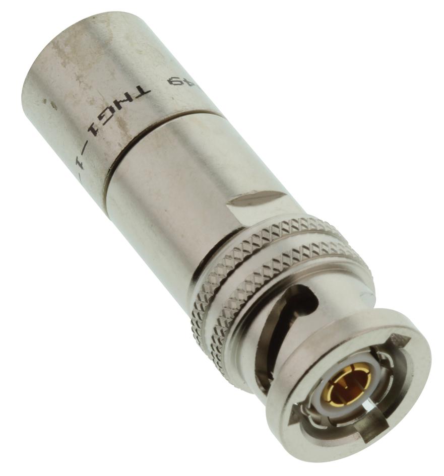 TNG1-1-78 RF COAXIAL, TRIAXIAL, STR JACK, 78OHM TROMPETER - CINCH CONNECTIVITY