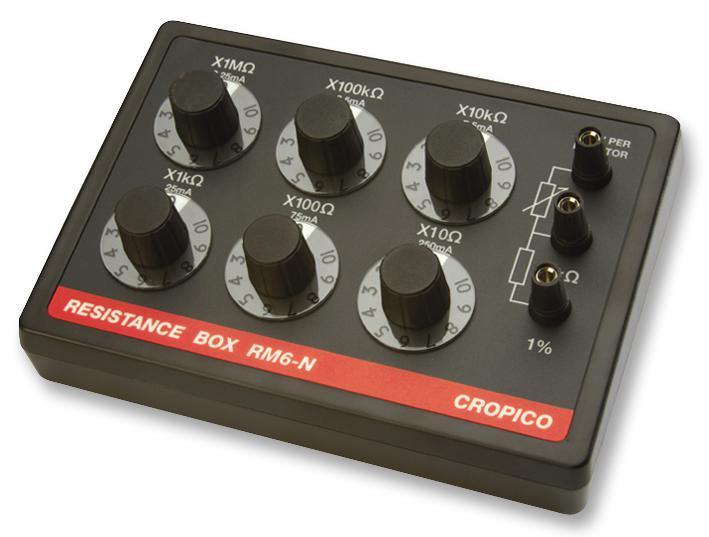 RM6-N DECADE BOX, RESISTANCE, RM6-N2 CROPICO