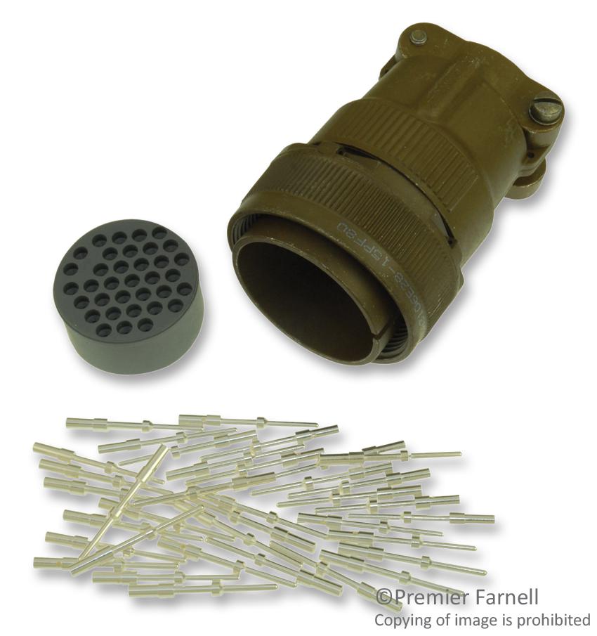CA3106E32A10PF42 CIRCULAR, SIZE 32, 54 WAY PIN ITT CANNON
